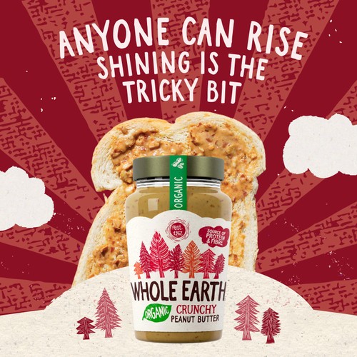 Whole Earth Organic Crunchy Peanut Butter