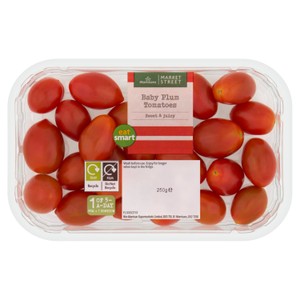 Morrisons Baby Plum Tomatoes   250g
