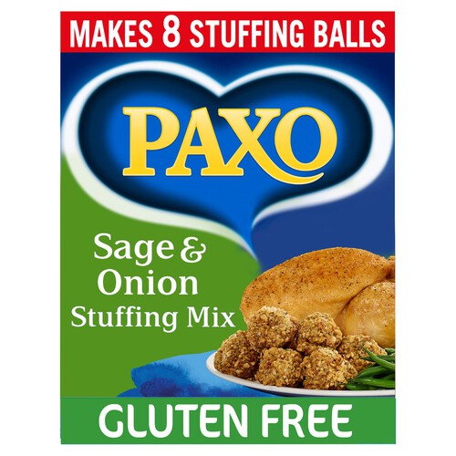 Paxo Gluten Free Sage & Onion Stuffing Mix 