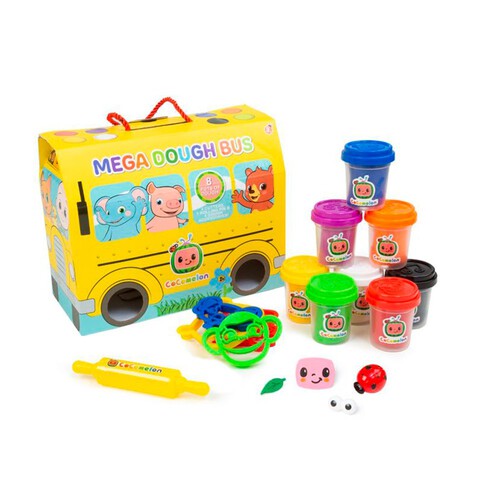 RMS Cocomelon Mega Dough Bus Giant Clay Set