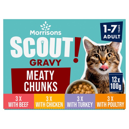 Morrisons Complete Meat Selection In Gravy Pouches 