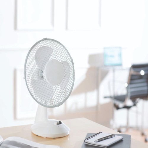 Fine Elements 9 Inch Desk Fan White