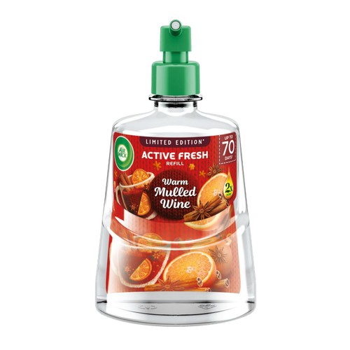 Air Wick Active Fresh Warm Mulled Wine Refill 228ml