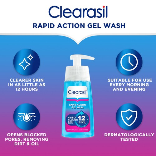 Clearasil Ultra Rapid Action Gel Wash