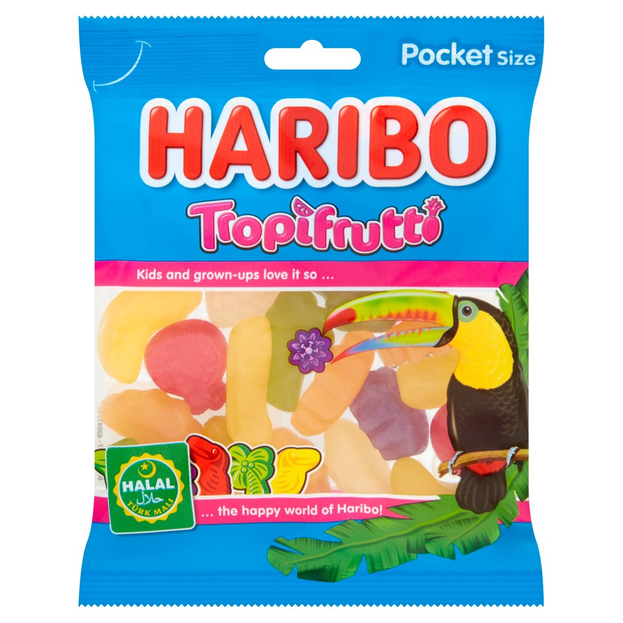 Haribo Halal Tropifrutti Sweets 100g