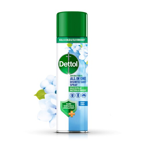 Dettol All In One Disinfectant Spray Crisp Linen