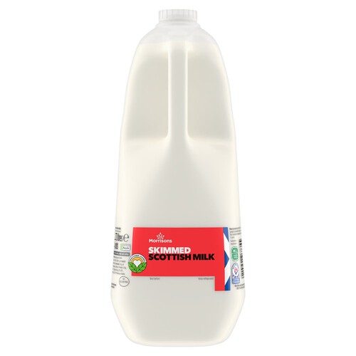 Morrisons Scottish Skimmed Milk 4 Pint