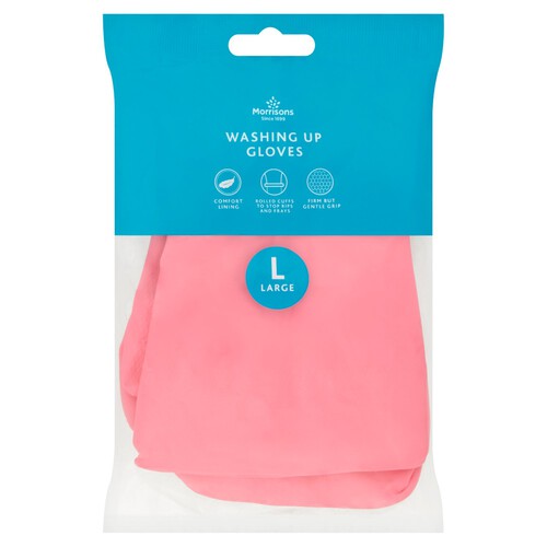 Morrisons Washing Up Gloves Large