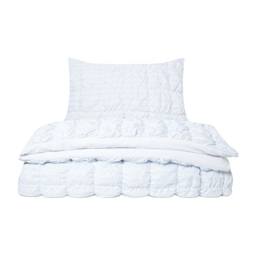 Nutmeg Home Quilted Joie La Vie Duvet Set Double