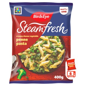 Birds Eye Steamfresh Creamy Cheese Vegetable Pasta Meal for 1 400g
