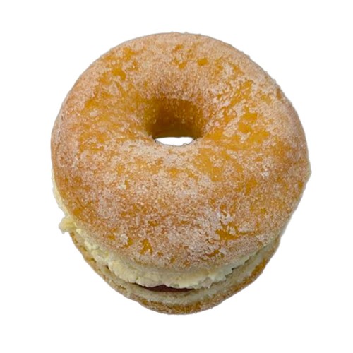 Morrisons Large Cream Filled Doughnut