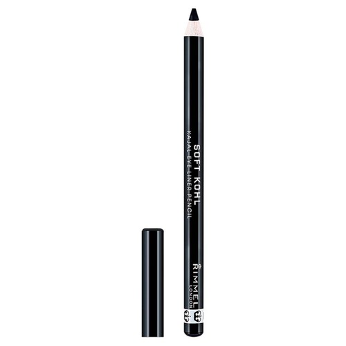 Rimmel London Soft Kohl Eyeliner Pencil Jet Black