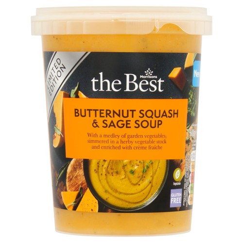 Morrisons The Best Limited Edition Butternut Squash Sage Soup