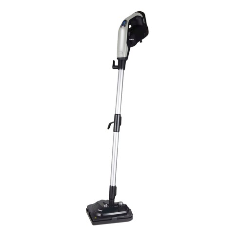 Tower Multifunction 12-In-1 Steam Mop Platinum & Black