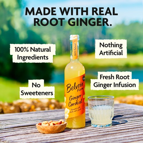 Belvoir Fruit Ginger Cordial 