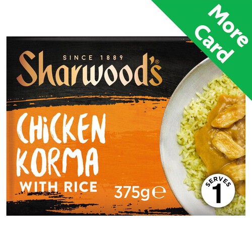 Sharwood's Chicken Korma with Rice