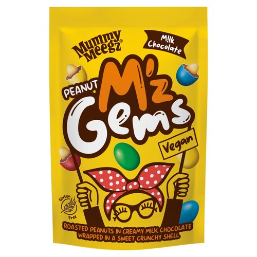 Mummy Meegz M'z Gems Peanut Sharing Bag 80g