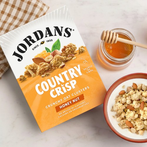 Jordans Country Crisp Honey & Nuts Breakfast Cereal   450g