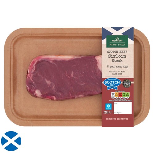 Morrisons Scotch Sirloin Steak 227g