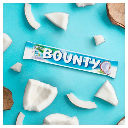 Bounty Coconut & Milk Chocolate Snack Bars Multipack 