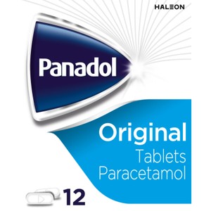 Panadol Original Pain Relief Paracetamol 500mg Tablets 12s