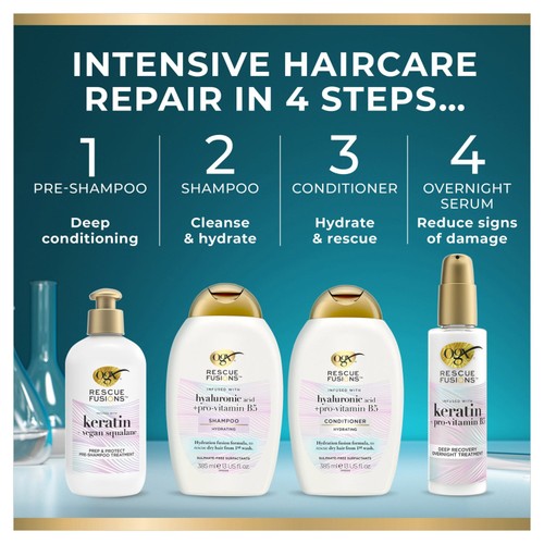 Ogx Rescue Deep Recovery Overnight Treatment 250ml