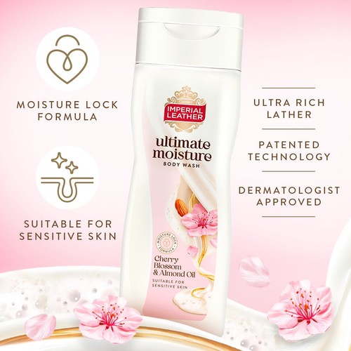 Imperial Leather Cherry Blossom & Almond Oil Body Wash 450ml