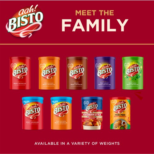 Bisto Reduced Salt Chicken Gravy Granules 