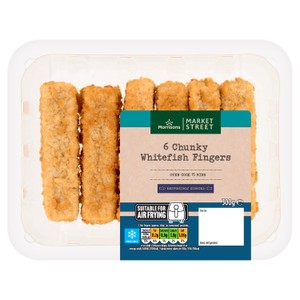 Morrisons Market Street Chunky Breaded Fish Fingers
