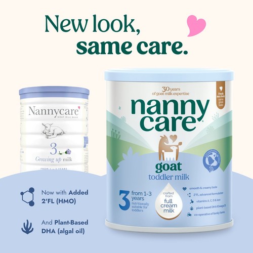 Nanny Care Stage 3 Growing Up Milk Goat Milk 1-3 Years 800g