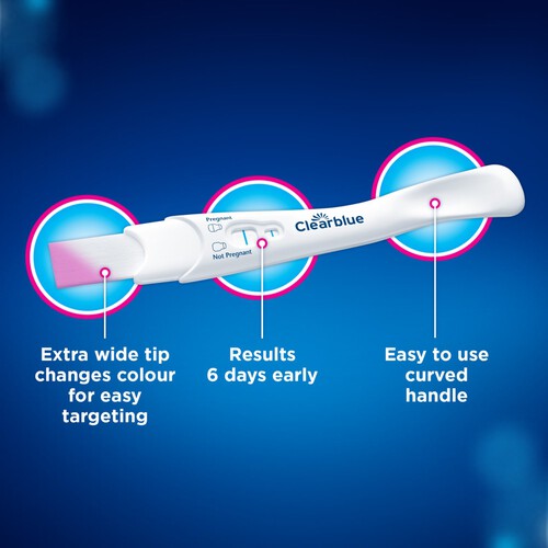 Clearblue Early Detection Pregnancy Test, 2 Tests