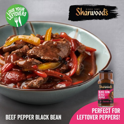 Sharwood's Black Bean & Red Pepper Chinese Cooking Sauce