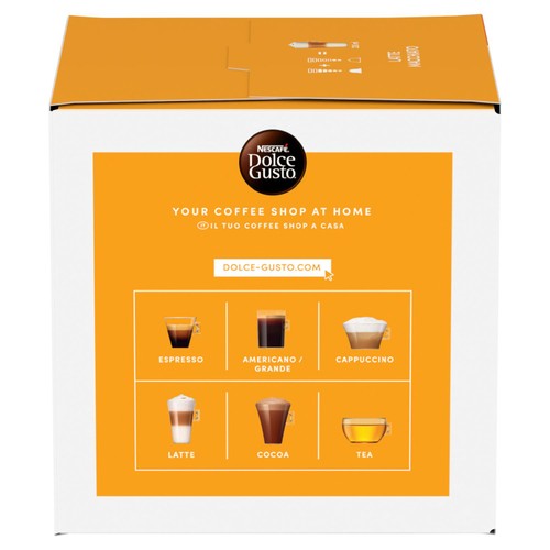 Nescafe Dolce Gusto Latte Macchiato 16 Capsules