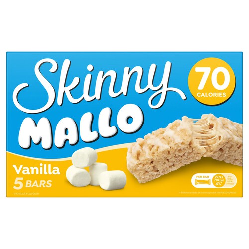 Skinny Mallo Vanilla Bars