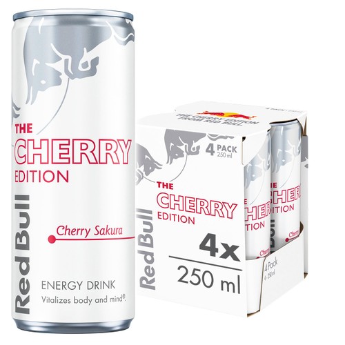 Red Bull Cherry Edition 4X250 ML