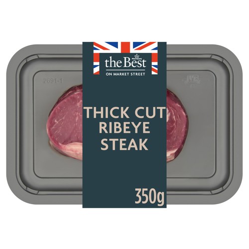 Morrisons The Best British Thick Ribeye Steak 350g