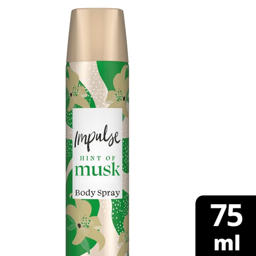 Impulse Hint of Musk Body Spray Deodorant