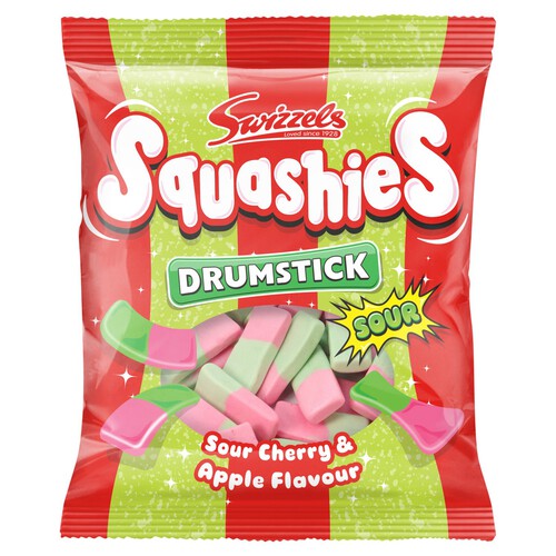 Swizzels Drumstick Squashies Sour Cherry & Apple Flavour