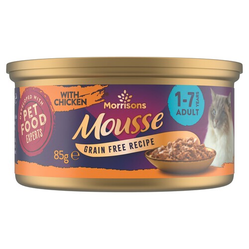 Morrisons Adult Cat Premium Luxury Food Chicken