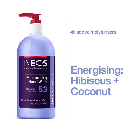 Ineos Moisturising Hand Wash Hibiscus & Coconut 