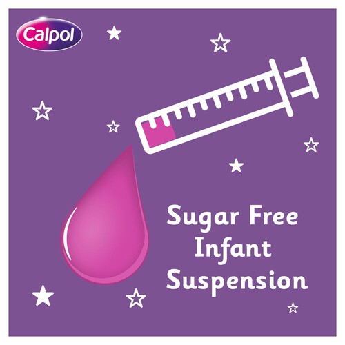 Calpol Infant 2+ Months Sugar Free Strawberry Liquid