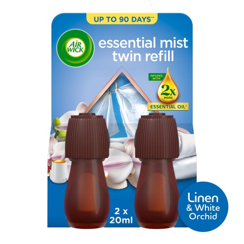 Air Wick mist twin refill linen petals