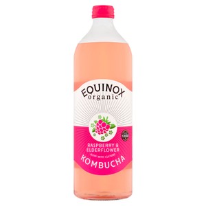 Equinox Organic Raspberry & Elderflower Kombucha750ml