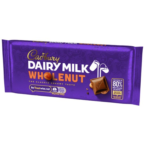 Cadbury Dairy Milk Wholenut Chocolate Bar