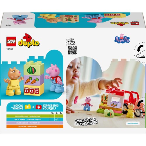 Lego Tractor And Market Duplo Peppa Pig 10468