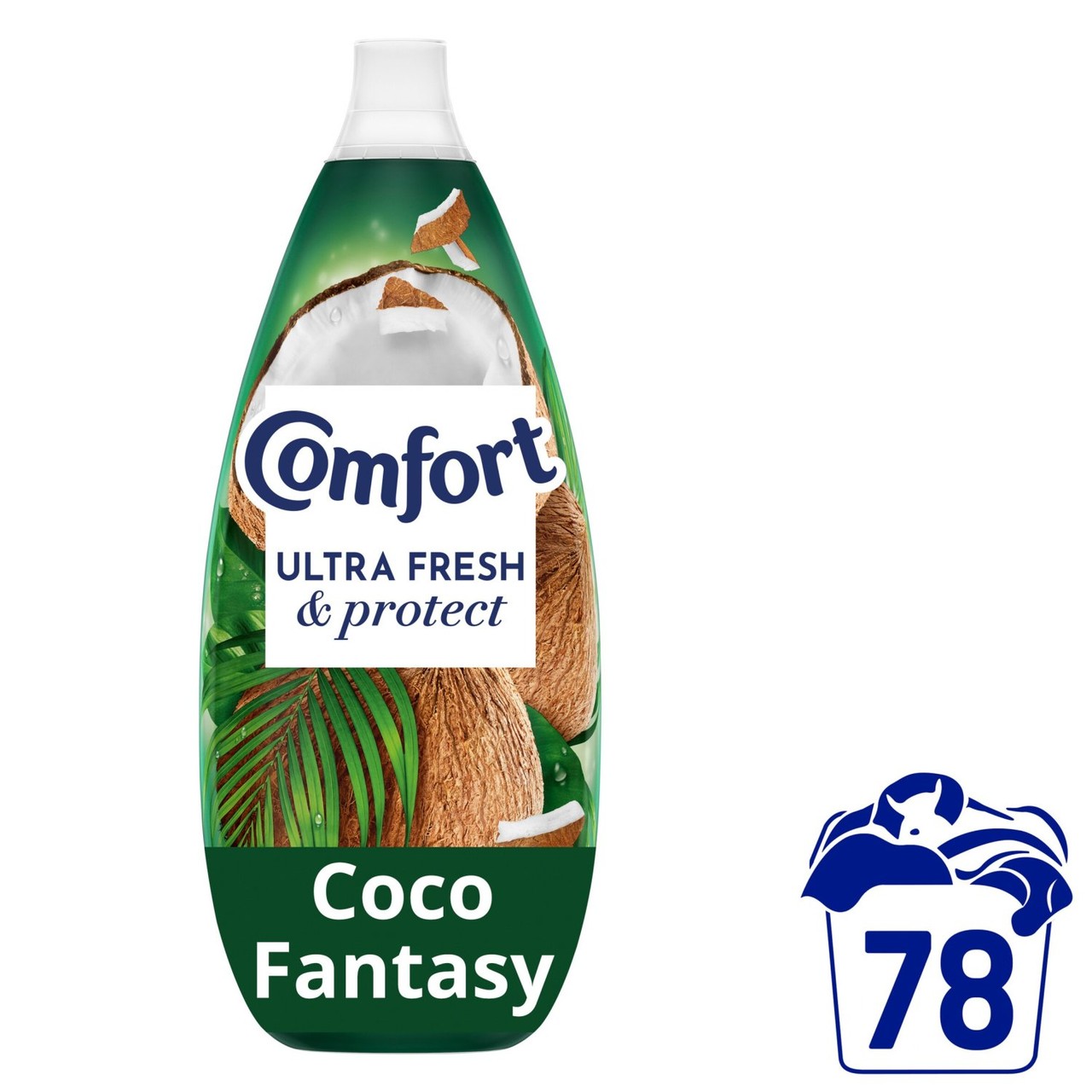 Comfort Ultra Fresh & Protect Fabric Conditioner Coco Fantasy 78 Washes