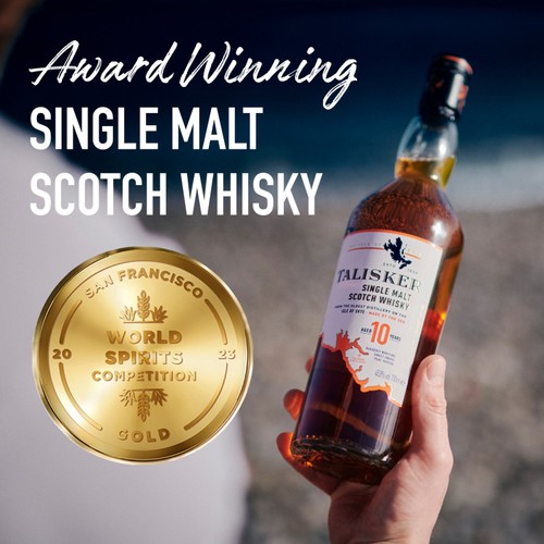 Talisker 10 Year Old Single Malt Scotch Whisky 70CL