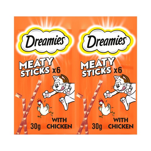 Dreamies Meaty Sticks With Chicken