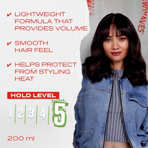 Wella Shockwaves Volume Mousse 200ML