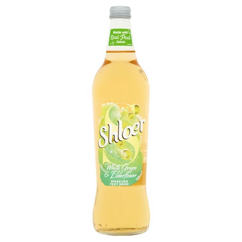 Shloer White Grape & Elderflower Sparkling Juice Drink